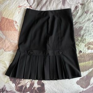 Black Flared Skirt